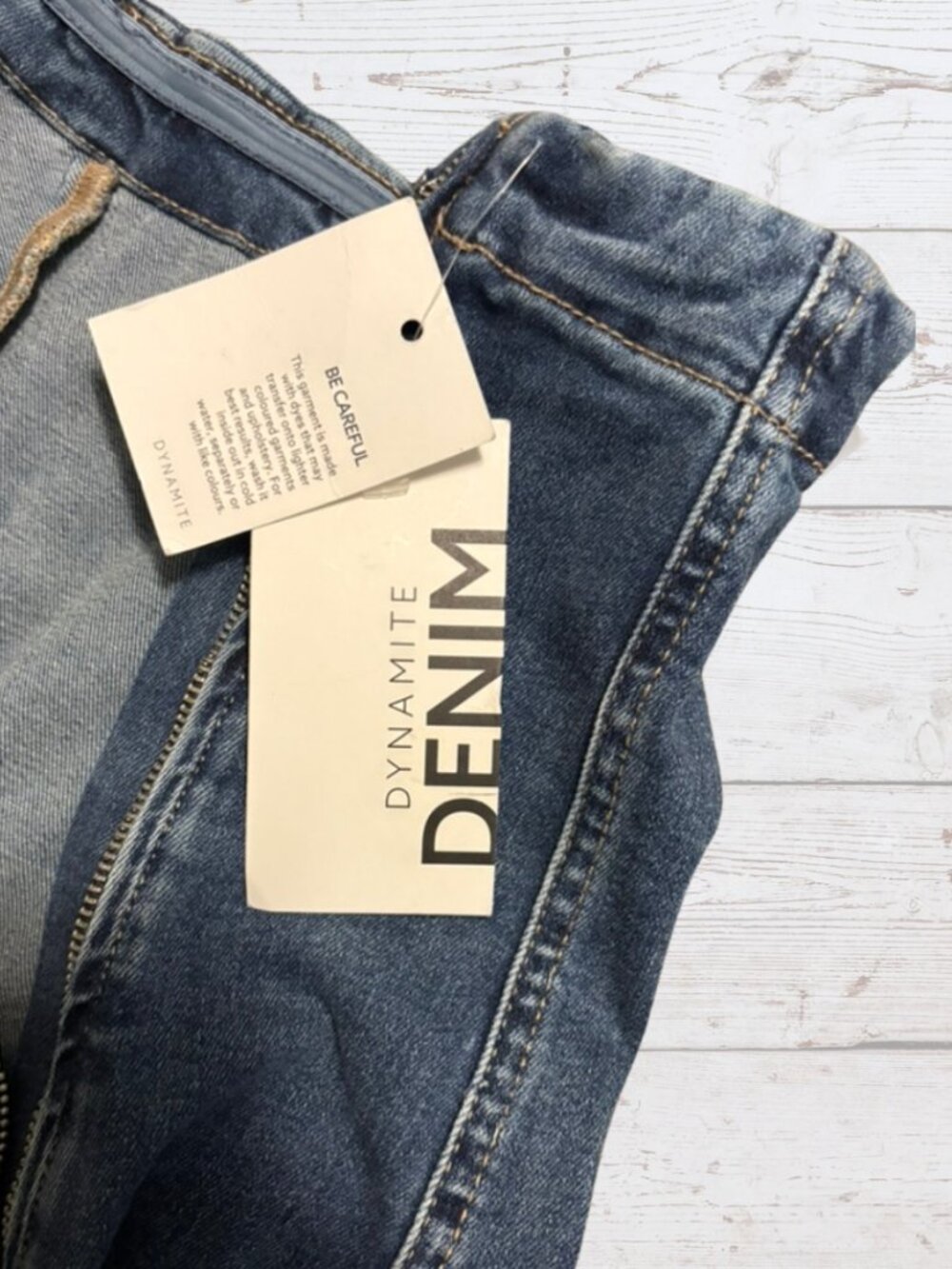 Dynamite Denim Strapless Dress – Women’s XXS – NWT ($79.95) - Picture 3 of 4